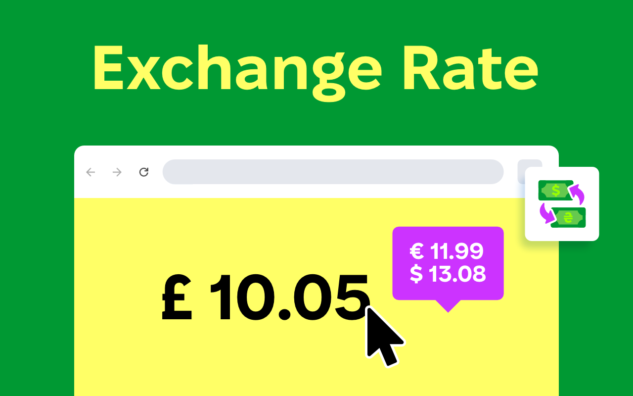 Exchange Rate Banner