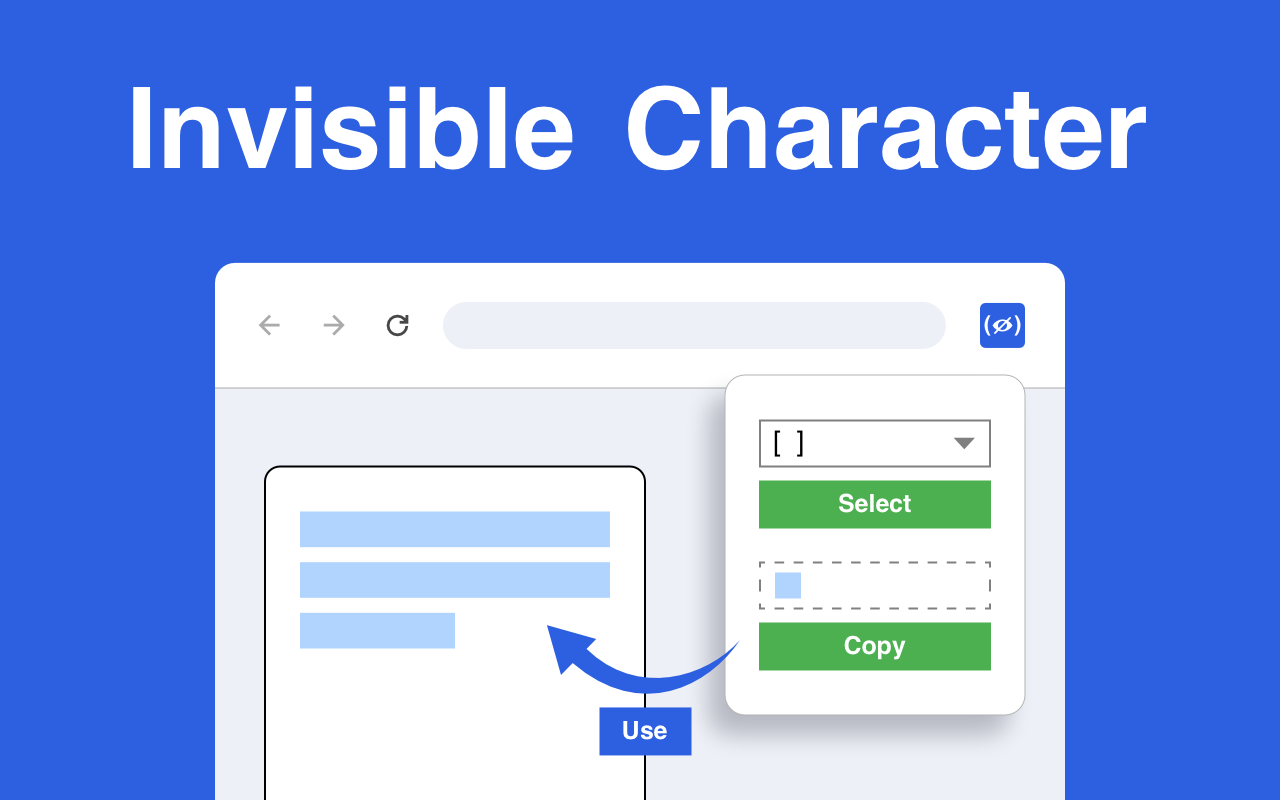 invisible Character Banner